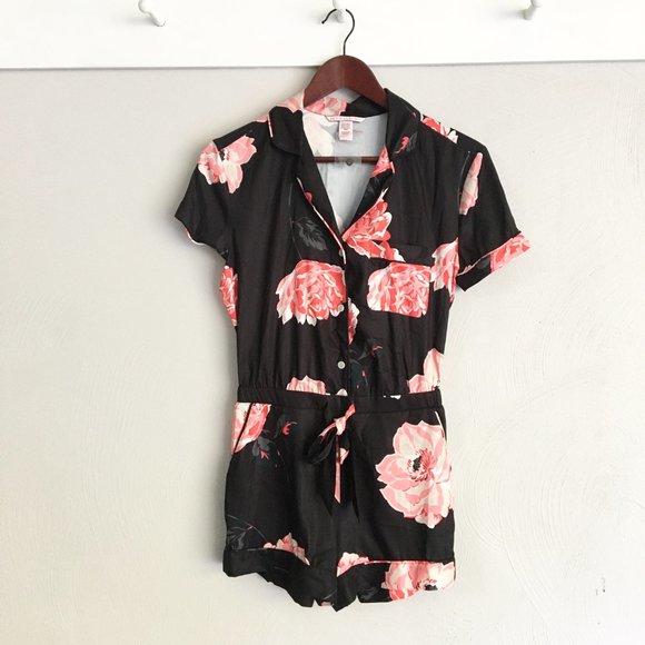 NEW | Victoria’s Secret | Floral Silky Soft Romper - Picture 3 of 7